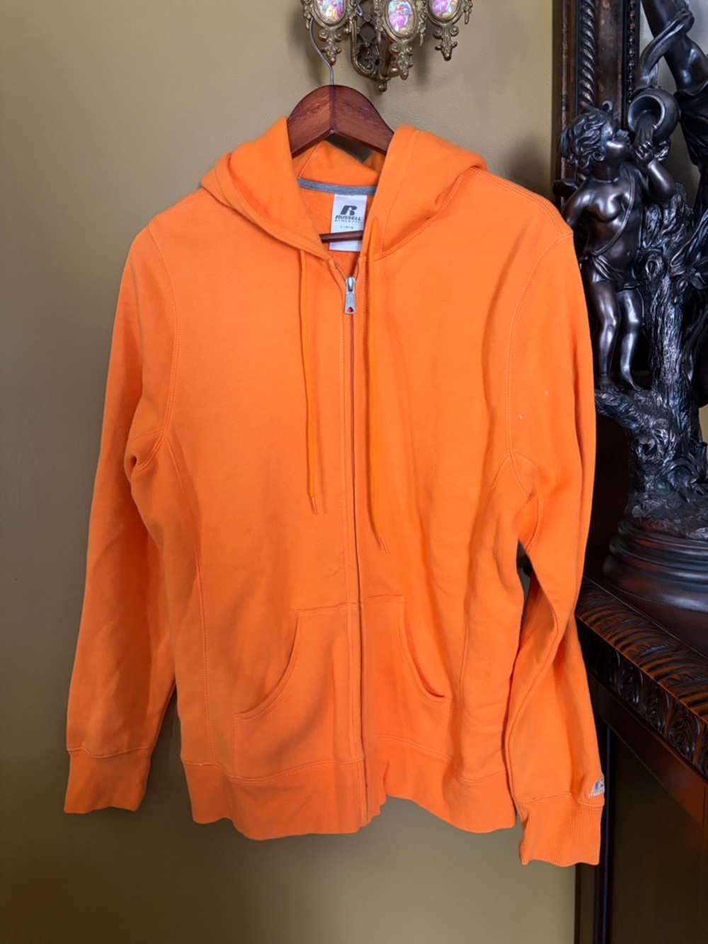 Russell Athletic Bright Orange hoodie